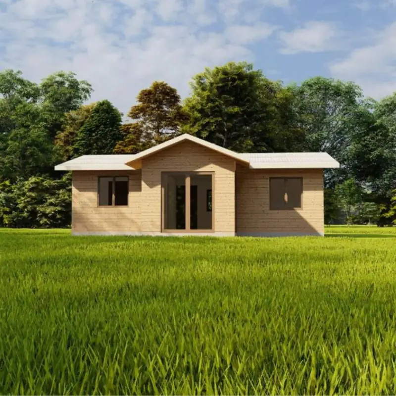 Casa 4 Aguas 60 m² prefabricada Temuco — kit desde $2.790.000 CLP CLP